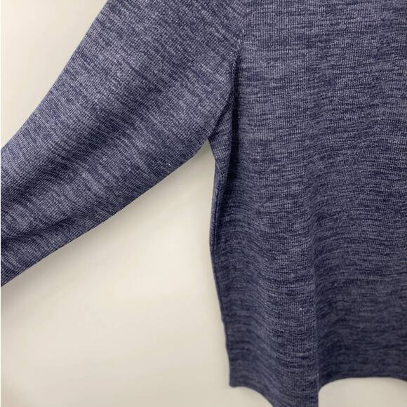 Zeroxposur Mens Soft Fleece Blue 1/4 Open Buttons Pullover Sweater Top NEW XL - Picture 6 of 6